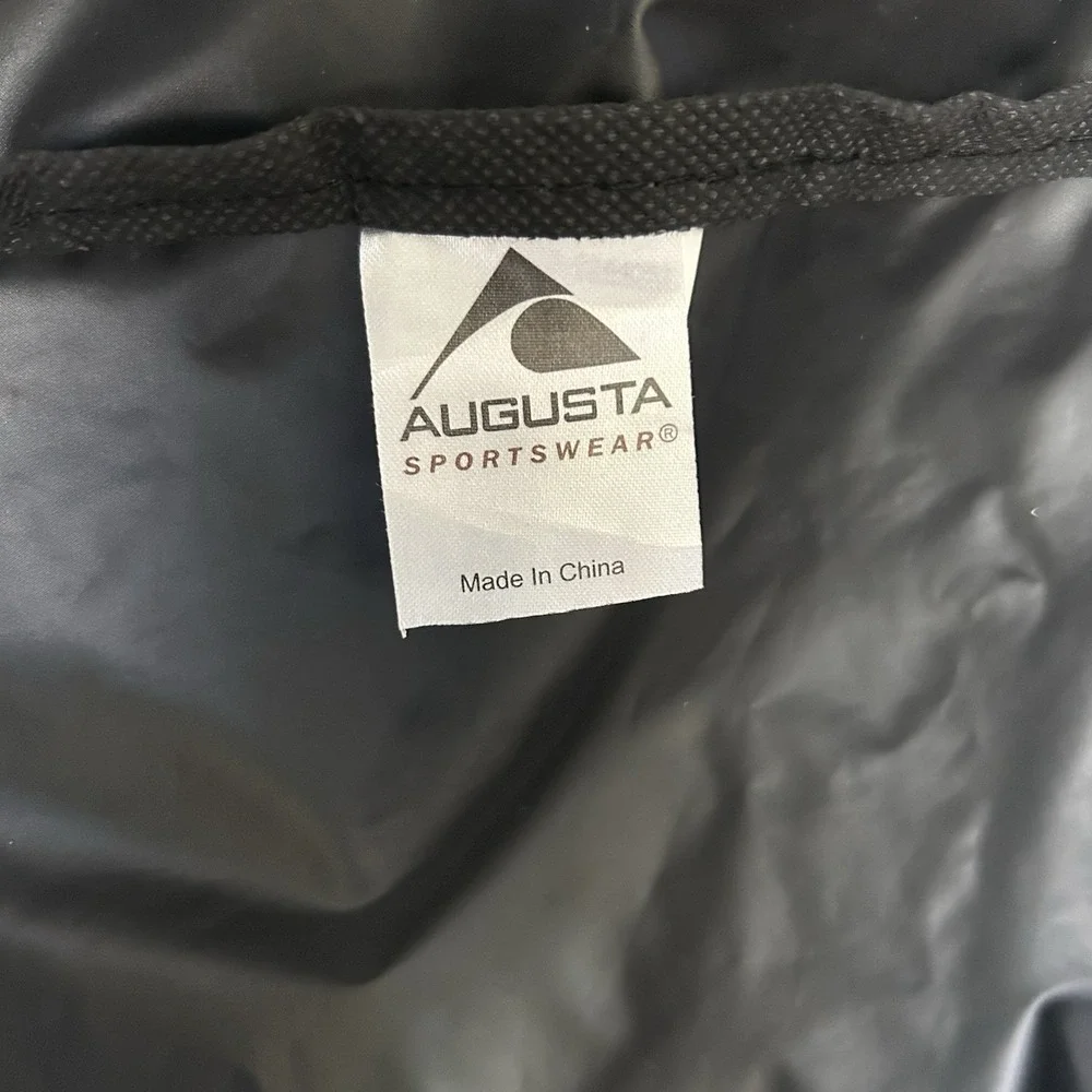 Black Volleyball Equipment Carry Duffel Bag Augusta Sportswear L=22 H=9 W=9